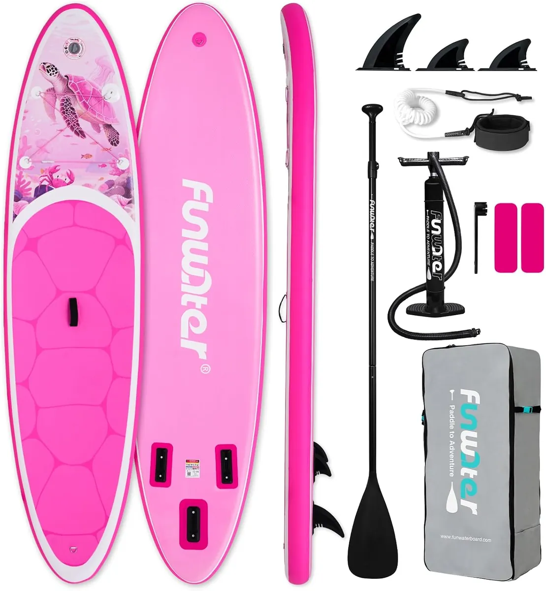 FunWater Inflatable Paddle Board Set