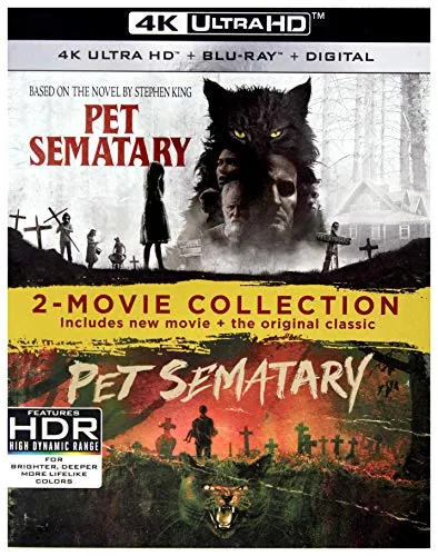 Pet Sematary 2-Movie Collection (4K Ultra HD + Blu-ray + Digital)