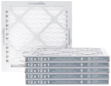 6-Pack Amazon Basics 12" x 12" x 1" Air Filter (MERV 11)