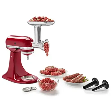 KitchenAid KSMMGA Metal Food Grinder Attachment
