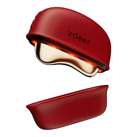 Zdeer GS5 Electric Heated Gua Sha Red Light Face Massager