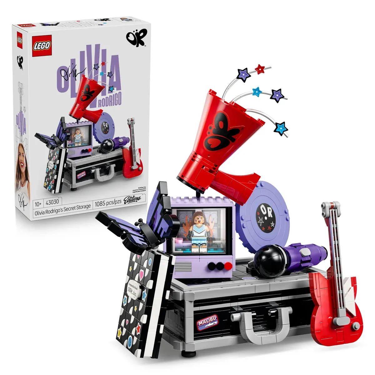 LEGO Editions Olivia Rodrigo's Secret Storage Set# 43030