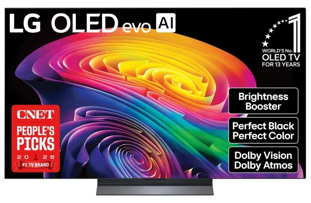 LG 55-Inch Class OLED evo AI 4K C6 Series Smart TV, 2026 Model