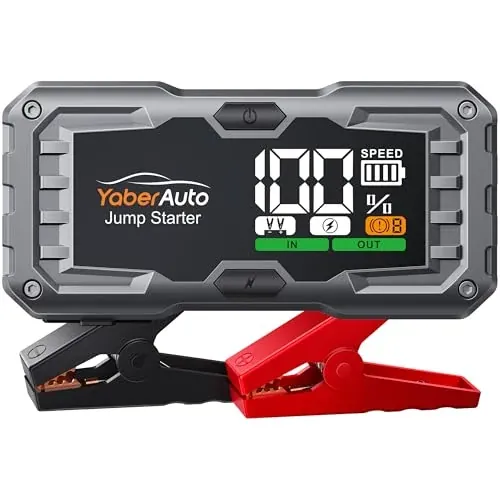 YaberAuto 5500A Portable Car Jump Starter (10.0L Gas/9.0L Diesel)