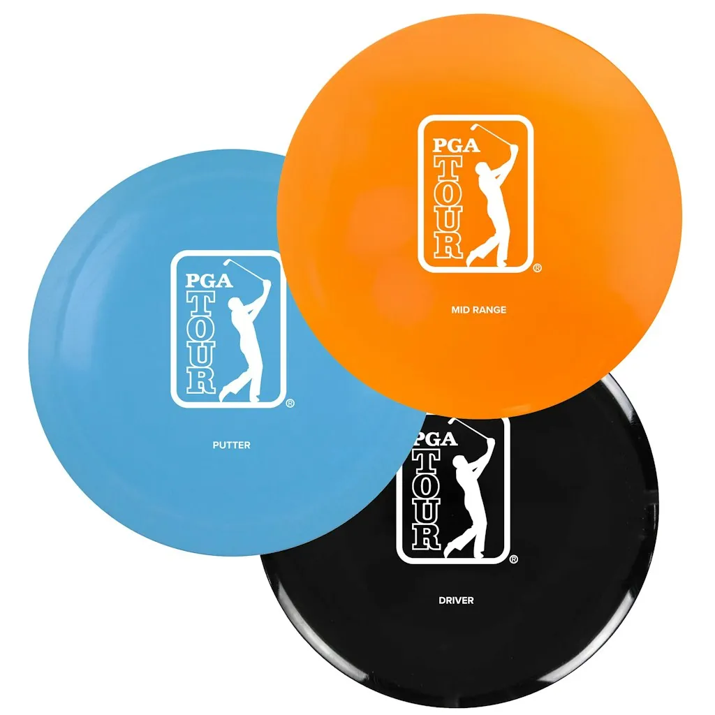 PGA TOUR 3-Disc Golf Starter Set