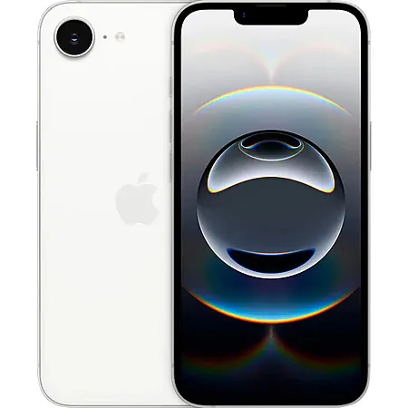 128GB Apple iPhone 16e Unlocked Smartphone (White)