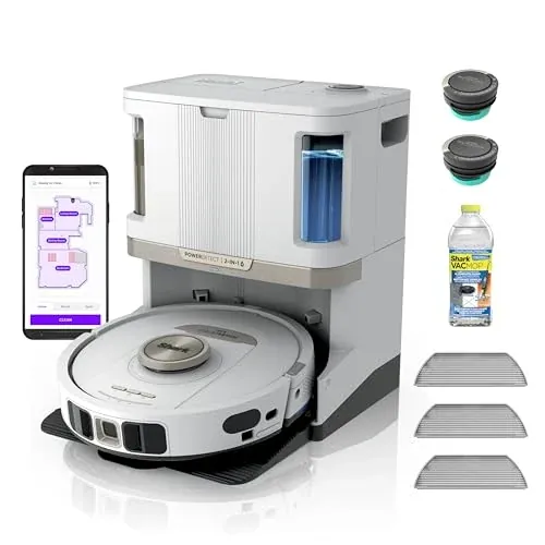 Shark PowerDetect 2-in-1 Robot Vacuum & Mop AV2800ZE
