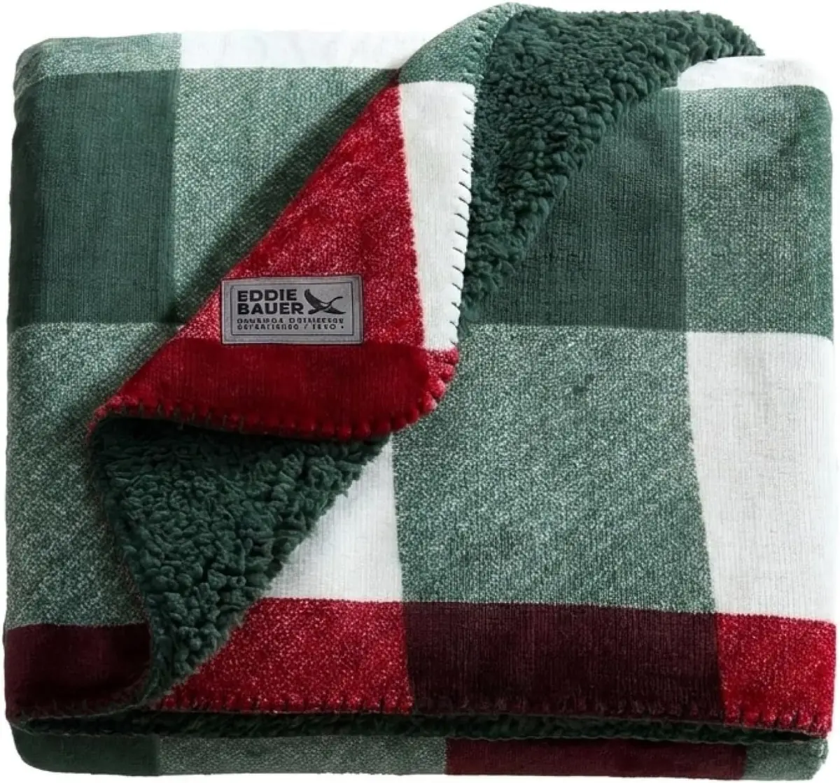 Eddie Bauer Soft Reversible Throw Blanket