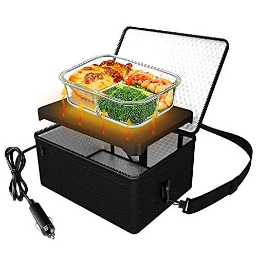Portable Personal Mini Oven Electric Heated Lunch Box