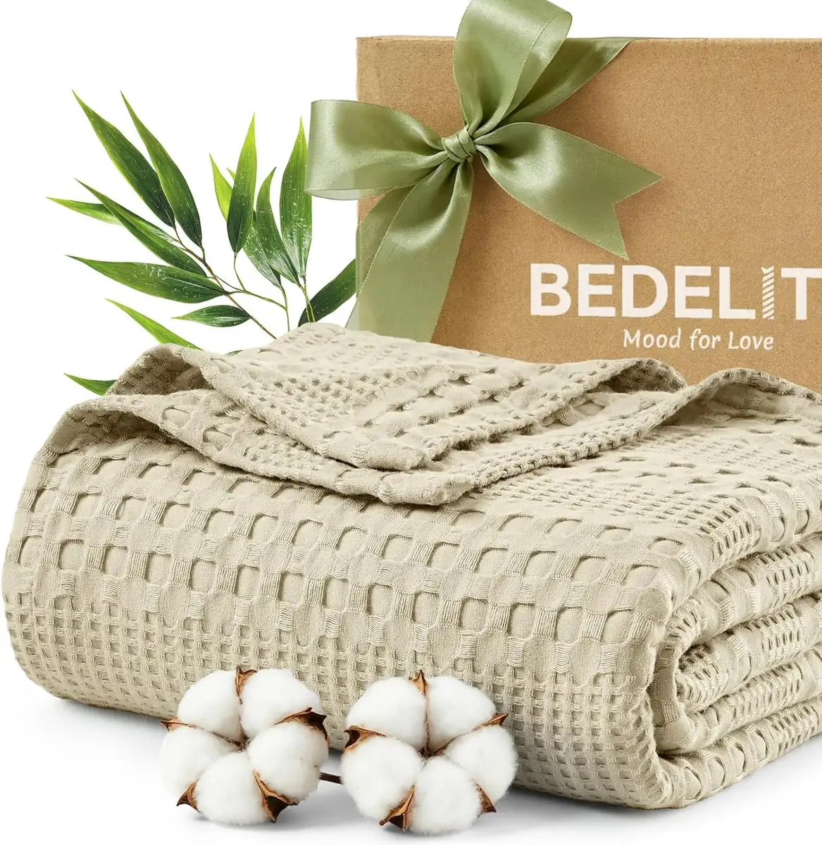 BEDELITE Cooling Waffle Blanket