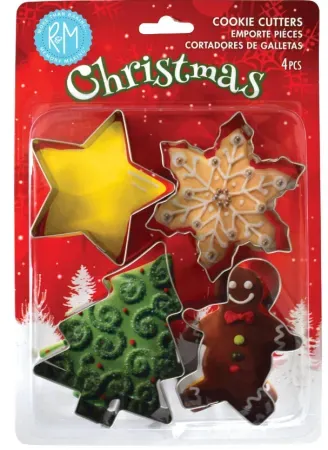 R&M Holiday & Christmas Cookie Cutter Set