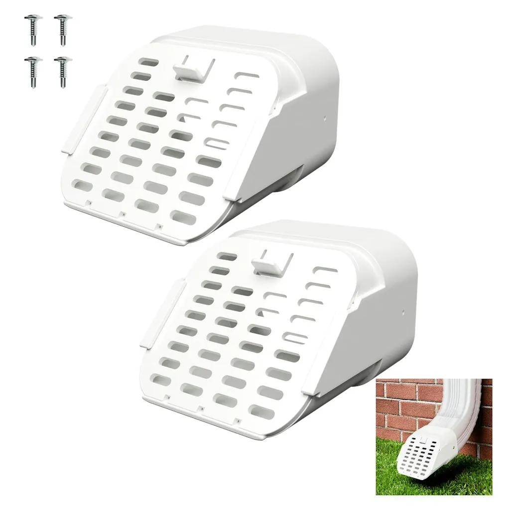 Furniok Gutter-Downspout Rodent Guard 2-Pack