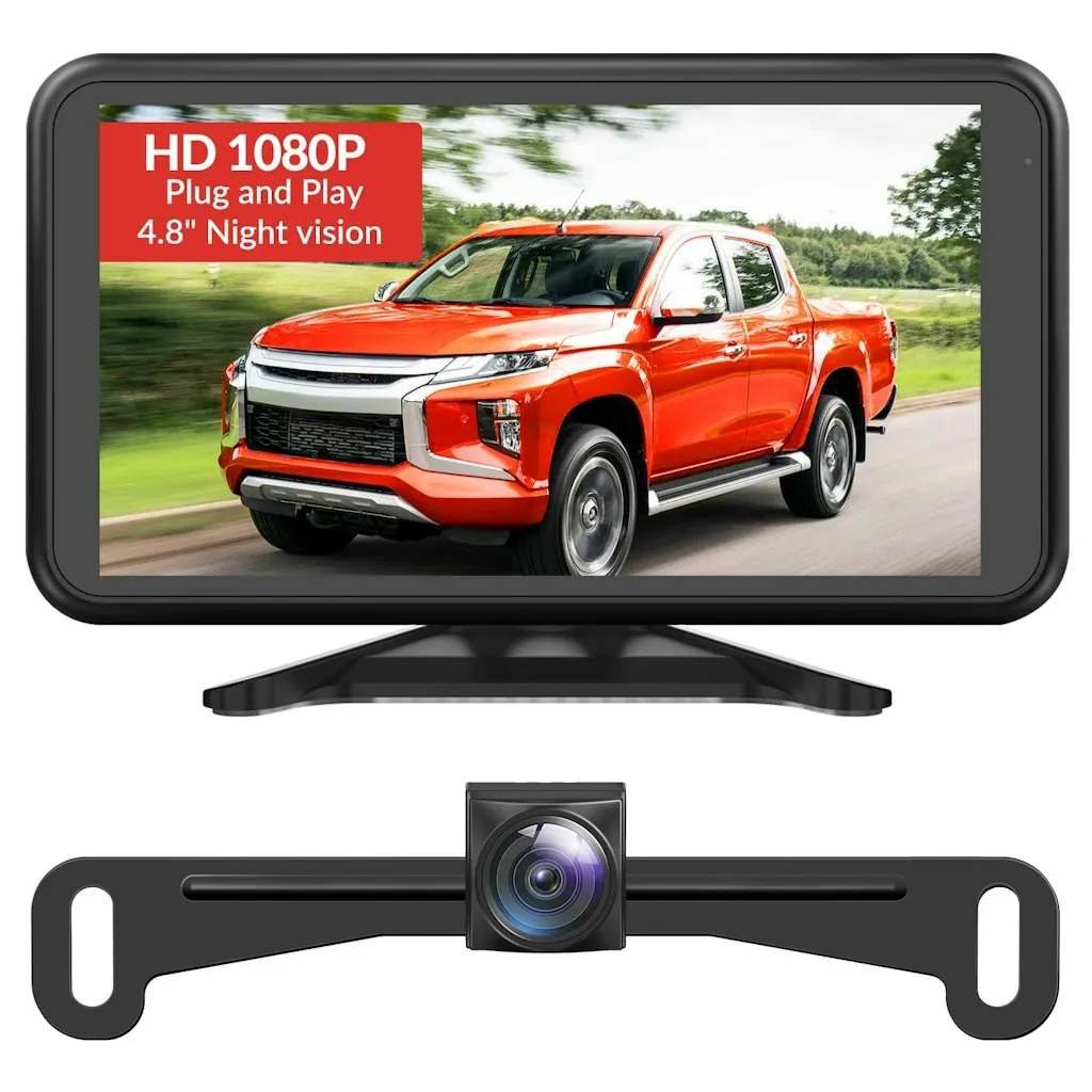 Auto-Vox 4.8" 1080p Backup Camera System