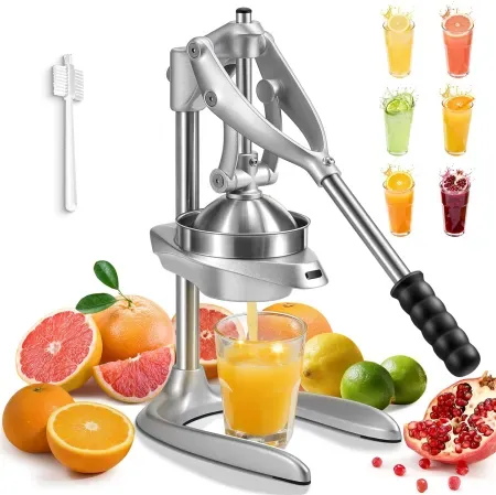 Sopito Effortless Stainless Steel Heavy Duty Citrus Squeezer