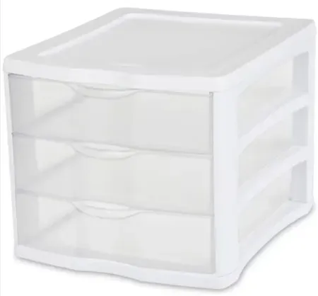 Sterilite 3-Drawer Storage Unit
