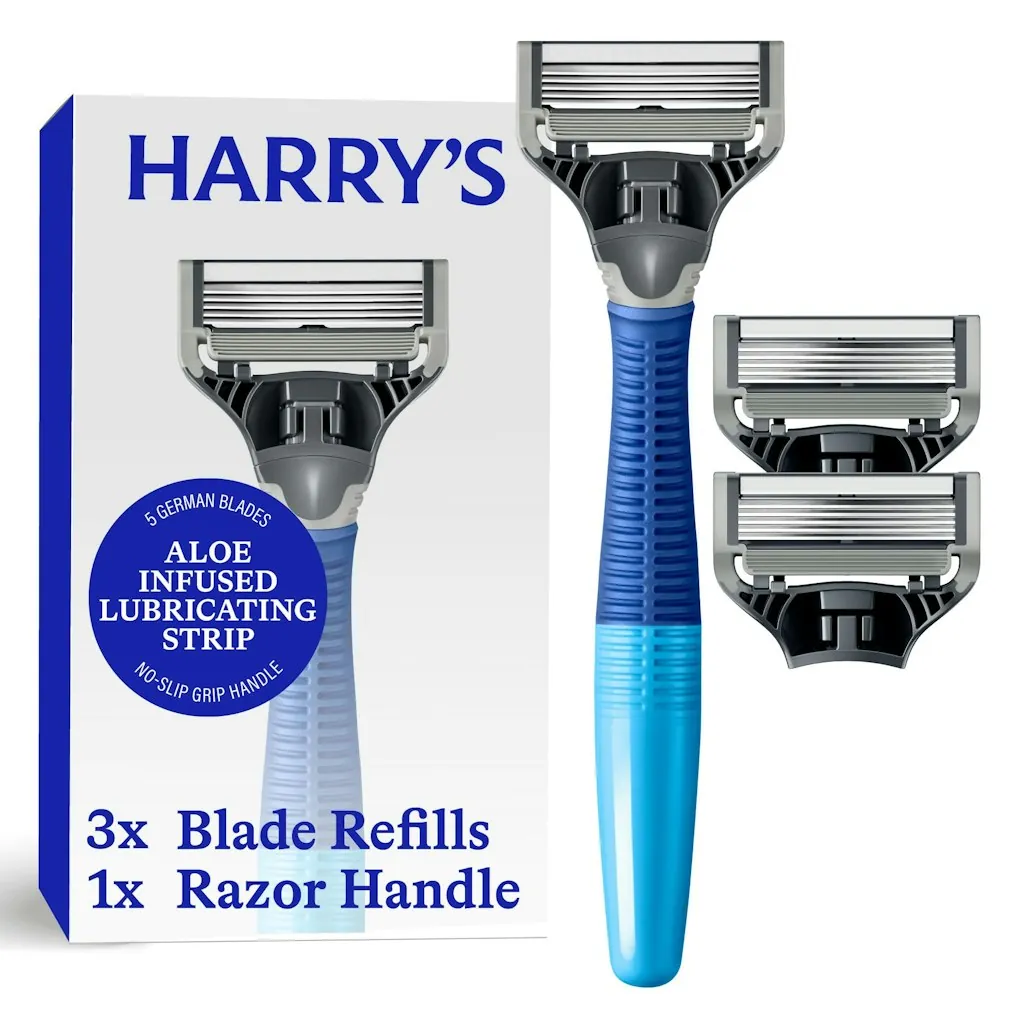 Harry’s Original Razor with 3 Blade Refills