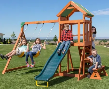 Sportspower Scottsdale Cedar Wood Swing Set