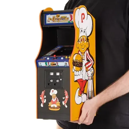 Numskull Quarter Arcades Burger Time Collector's Edition Mini Arcade
