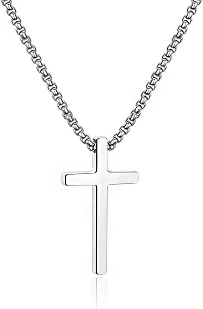 M MOOHAM Cross Necklace