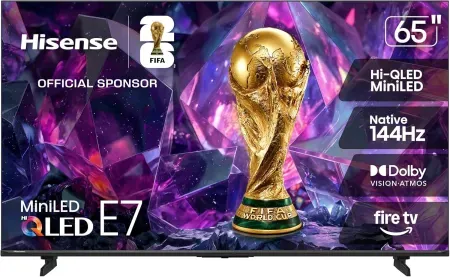 Hisense 65" E7 Cinema Series Hi-QLED Mini-LED 4K UHD Smart Fire TV ( 2026)