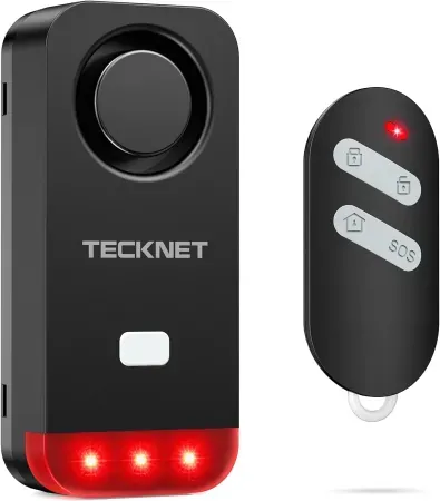 120dB Tecknet Wireless Anti-Theft Bike & Motorcycle Alarm w/ Remote Control
