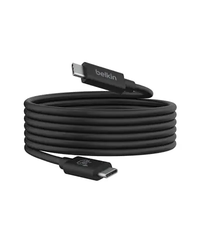 Belkin 6.6' USB4 USB-C to USB-C Cable 240W 20Gbps