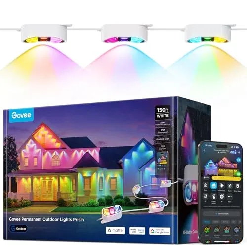 Govee Permanent Outdoor Lights Prism 150ft