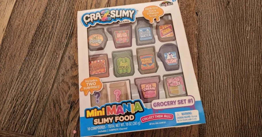 CRA-Z-Slimy Mini Mania Grocery 10-Piece Set