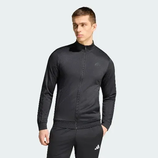 adidas men Essentials Warm-Up 3-Stripes Track Jacket
