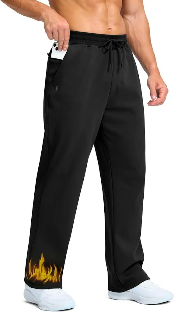 Soothfeel Men's Fleece Lined Sweatpants