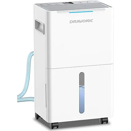 1500 Sq. Ft. 21-Pint Dravonic Dehumidifier w/ Drain Hose, 3 Modes & 24H Timer