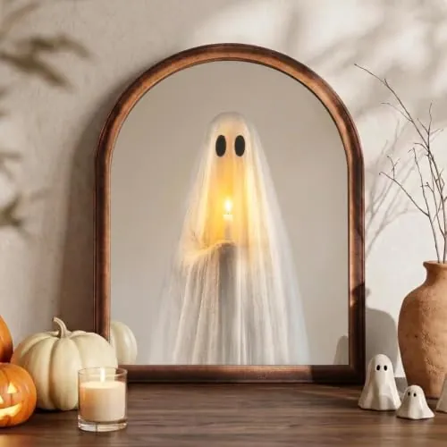 Light Up Ghost Mirror