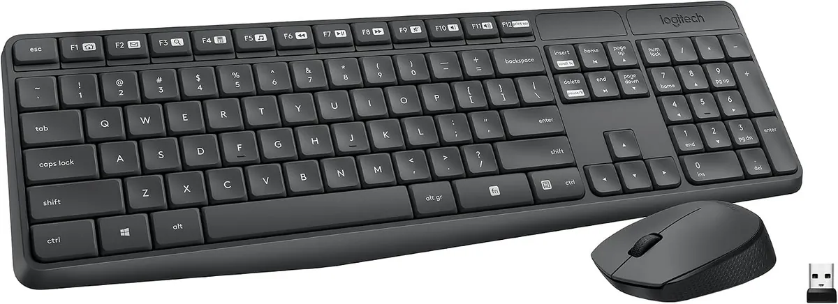 Logitech MK235 Wireless Keyboard and Mouse Combo