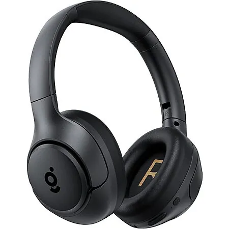 wegear Hybrid Active Noise Cancelling Wireless Over-Ear Headphones (Black)