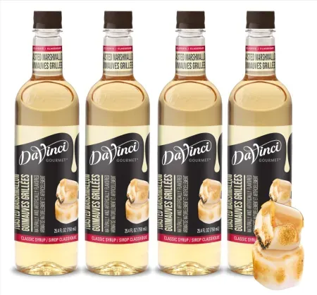 4-Pack 25.4oz DaVinci Gourmet Syrup