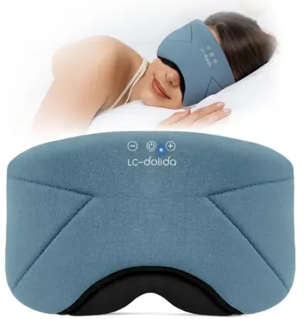 LC-dolida Sleep Mask with Bluetooth 5.4 Headphones