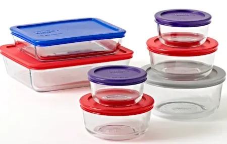 14-Piece Pyrex Simply Store Glass Bakeware Set