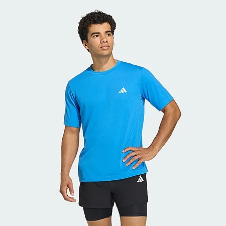 Men's adidas Workout Essentials Feelready T-Shirt (Ray Blue)