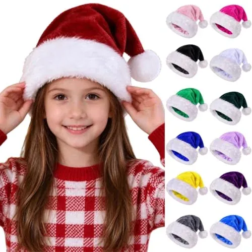 Unisex Christmas Santa Hat