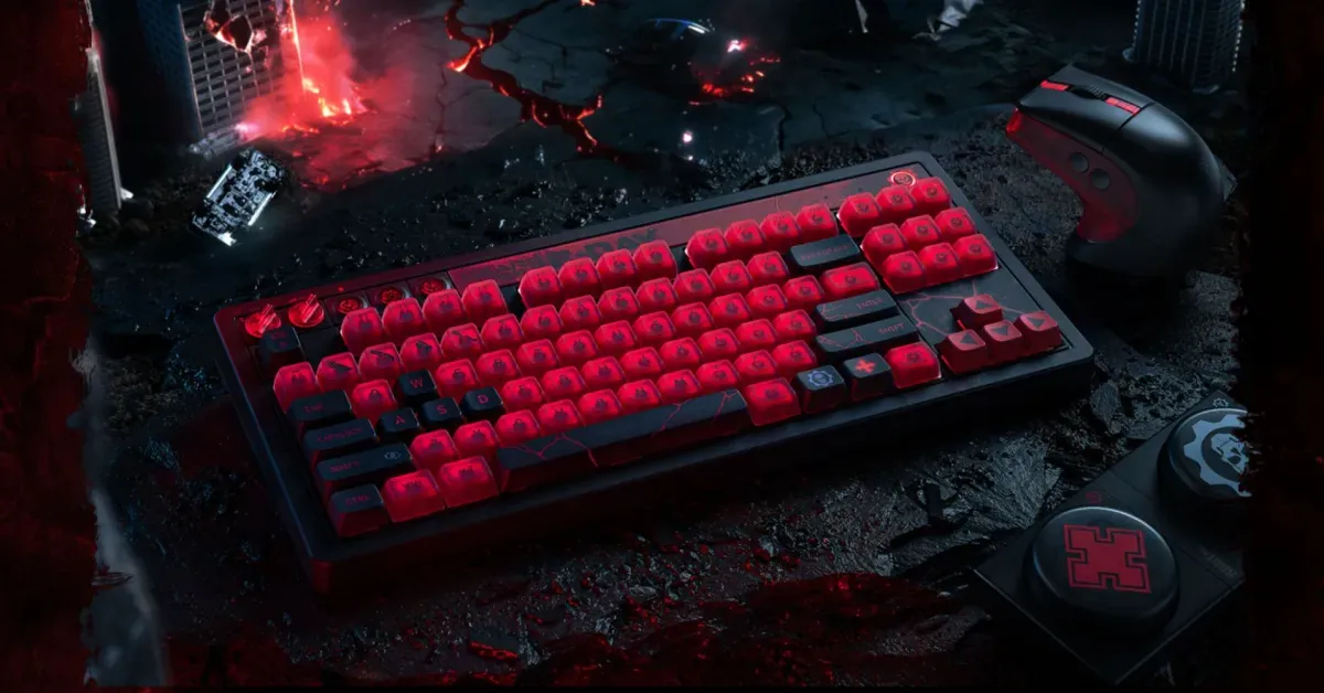 Gears of War: E-Day gets a battle-worn 8BitDo keyboard and mouse to match its Xbox controller – pre-order
