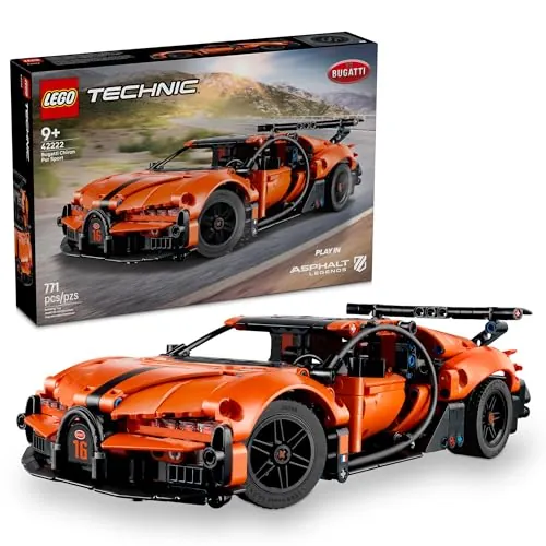 LEGO Technic Bugatti Chiron Pur Sport Hypercar Building Toy 771-pcs