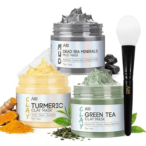 3-Piece Face Mask Set