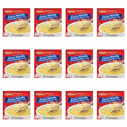 Lipton Soup Secrets Instant Soup Mix Real Chicken 12-Pack
