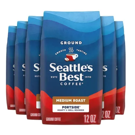 6-Pack 12oz Seattle's Best Ground Coffee