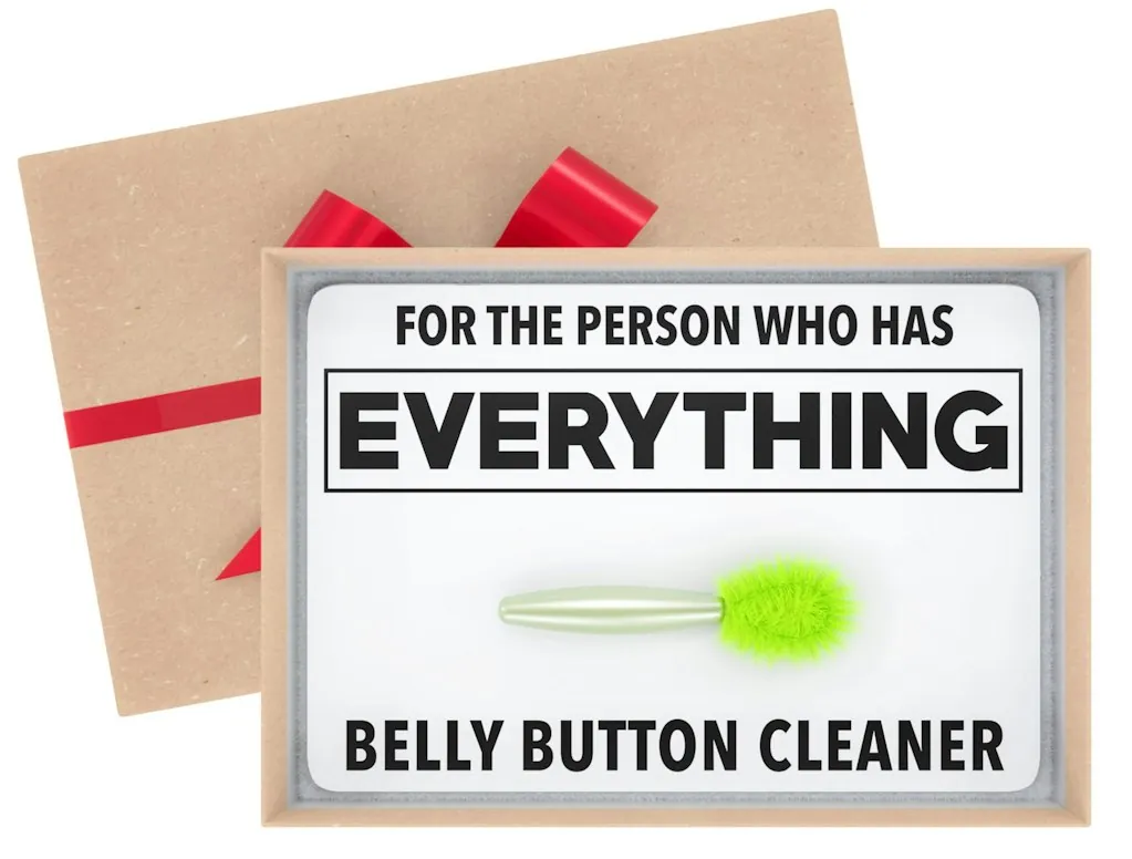 Jergrim Belly Button Lint Brush Gag Gift