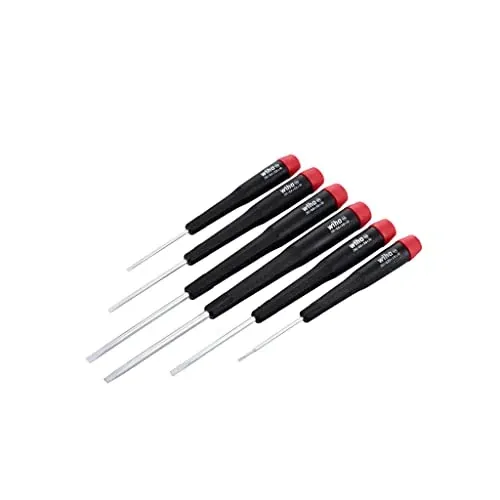 Wiha 26090 Precision Slotted Screwdriver 6 Piece