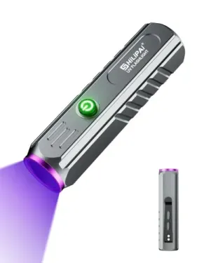 SHiLiPAi 365nm Rechargeable UV Flashlight