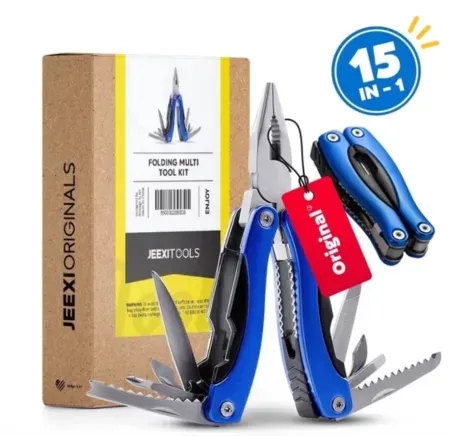 JEEXI 15-in-1 Folding Multi Tool