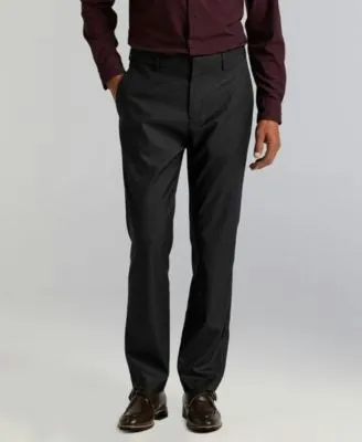 Perry Ellis Portfolio Men's Modern-Fit Sharkskin Dress Pants