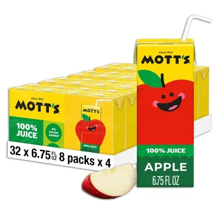 32-pack 6.75oz Mott's 100% Original Apple Juice